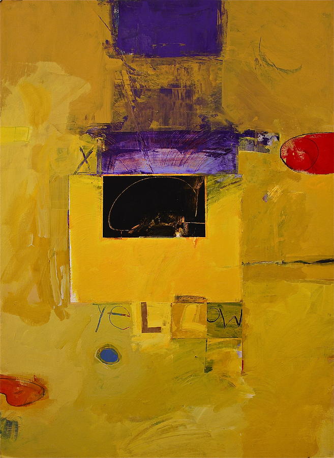 RYB -Yellow Painting by Cliff Spohn