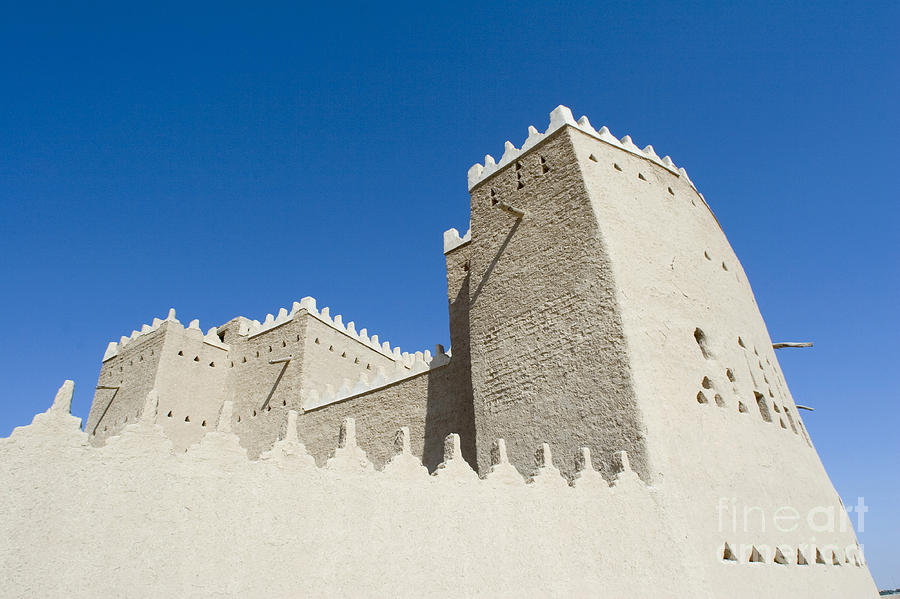 Architecture Photograph - Saad Bin Saud Palace by Alex Rowbotham