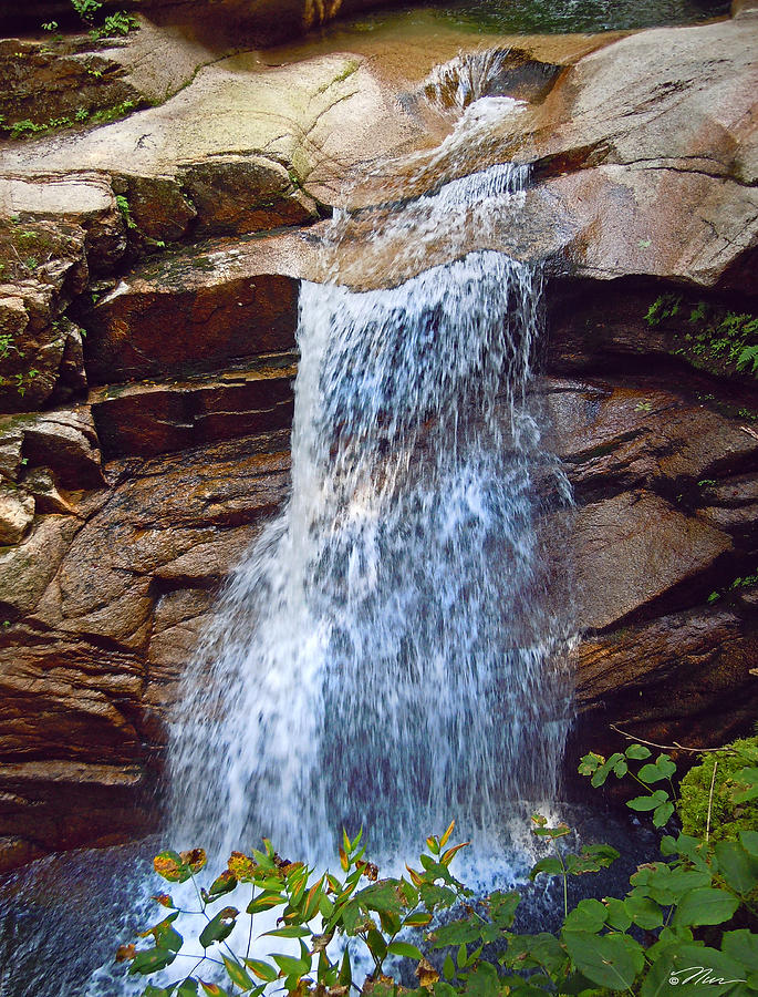Sabbaday Waterfall Photograph by Nancy Griswold