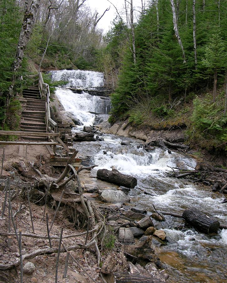 Sable Falls Photograph by Keith Stokes