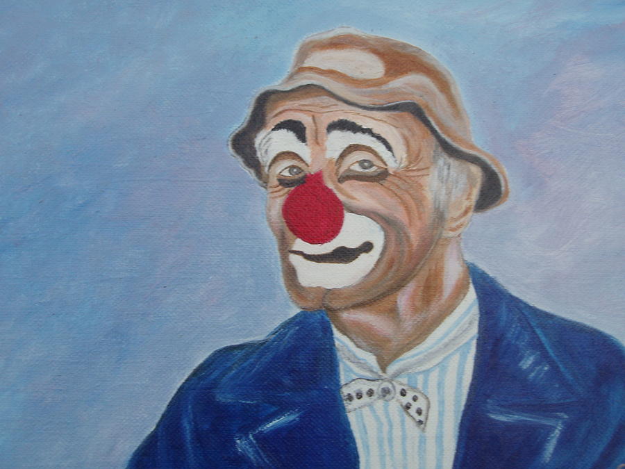 Sad Clown Painting by Arlene Gibbs - Fine Art America