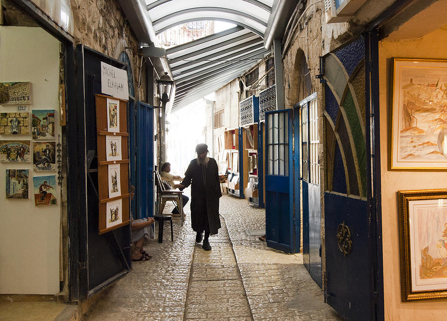 Safed Galilee Artists Quarter Photograph by Daniel Blatt | Fine Art America