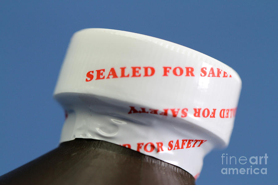 Safety Seal Photograph by Photo Researchers, Inc.