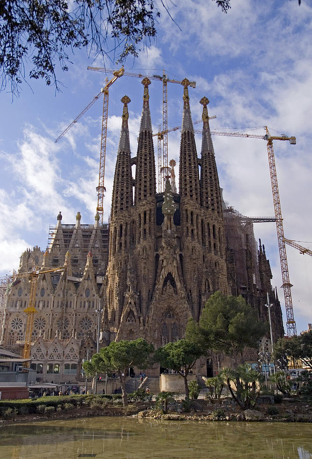 Barcelona Photograph - Sagrada Familia 2 by Rod Jones