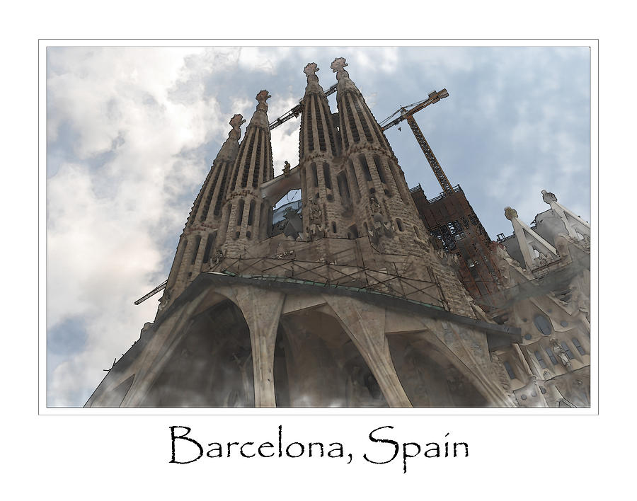 Sagrada Familia Church Photograph by Brandon Bourdages