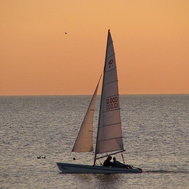 Cool Photograph - #sail #boat #sea #romance #romantic by Robin Boer
