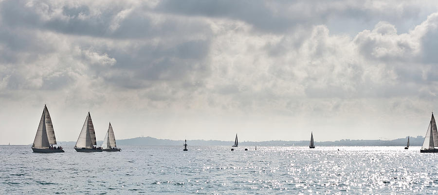 Sail Race Photograph by Andrea Barbieri