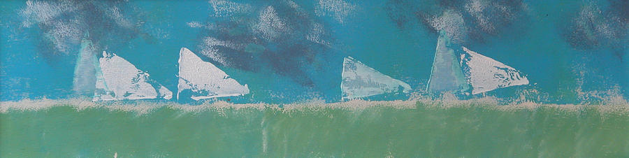 Sail Race Painting by Rhodes Rumsey