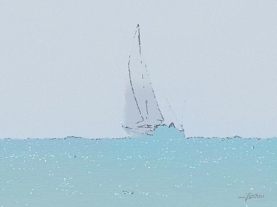 Sailing Away 6469 Digital Art by Maciek Froncisz