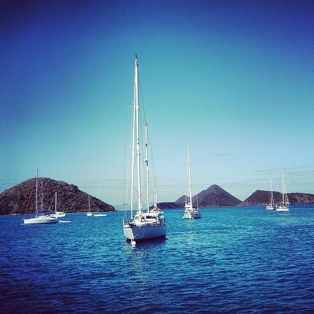 Holiday Photograph - #sailing #boat #bvi #tortola #island by Jess Stanisic