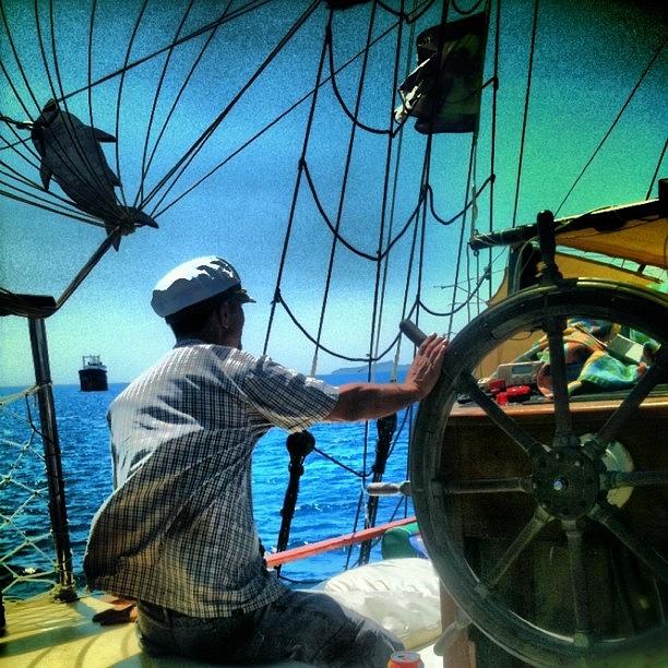 Turkey Photograph - Sailing by Marianna Tamas