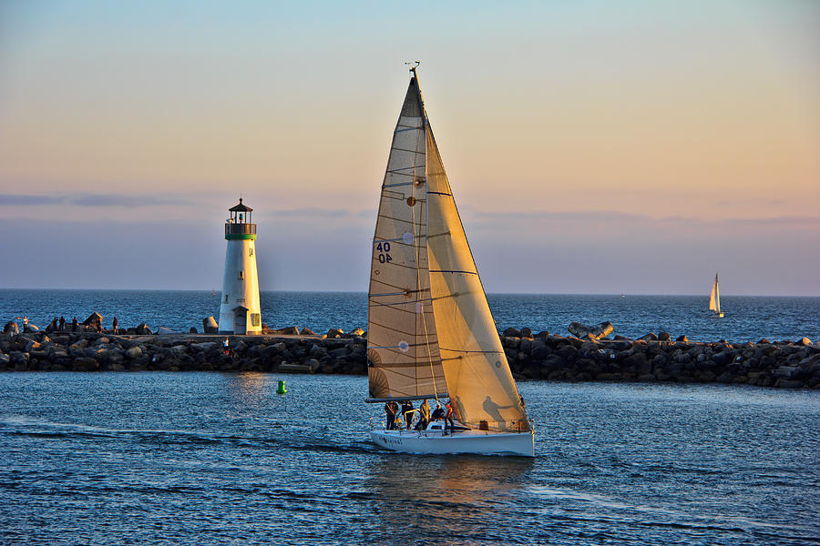 Sailing Photograph by Randy Wehner