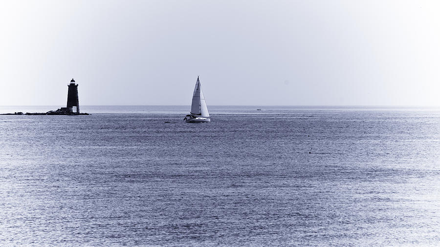 Sailing the Silversand Photograph by Edward Myers
