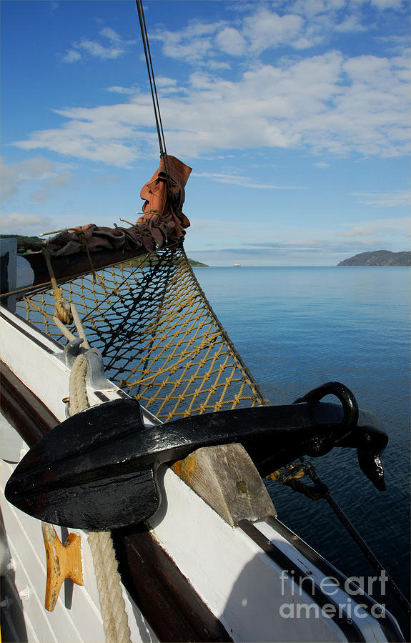 Sailing Photograph - Sailing Through the Narrows by John Kelly
