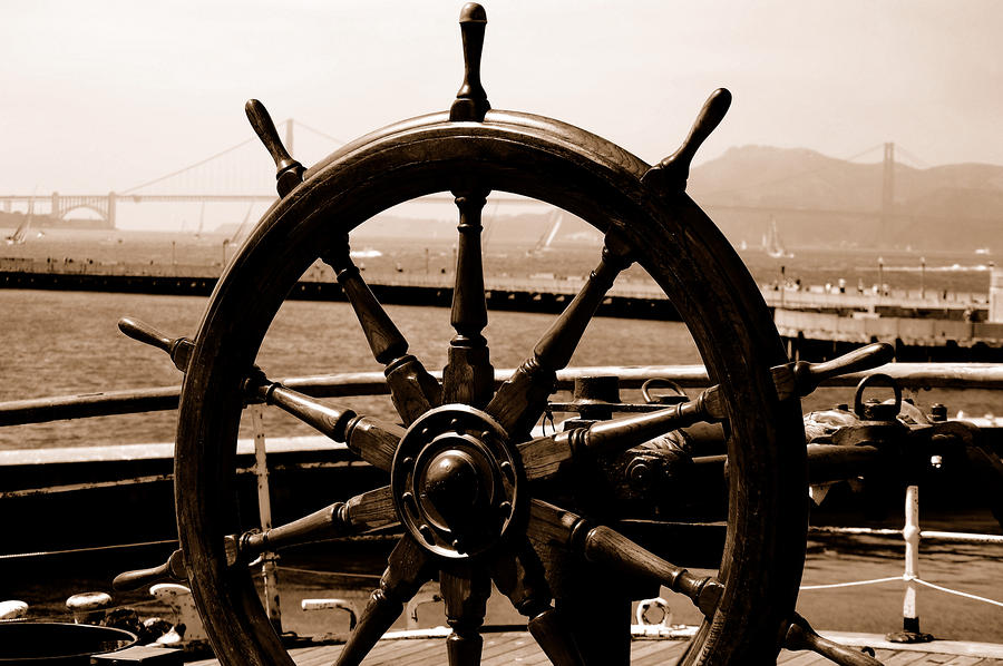 Sailing Wheel Photograph by Holly Blunkall - Fine Art America