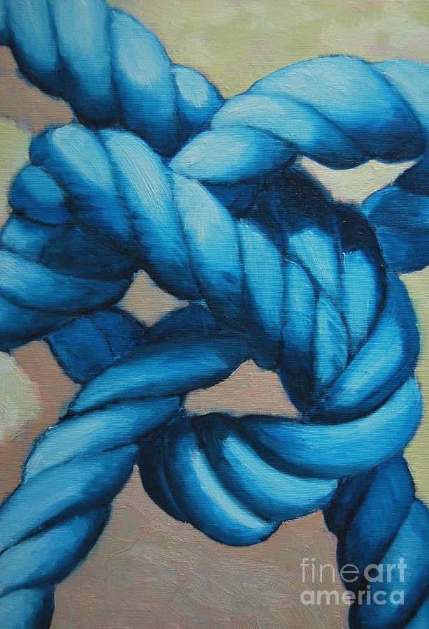 Sailor Knot 8 Painting by Ana Maria Edulescu