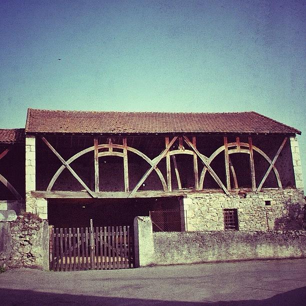 Barn Photograph - Saint-bertrand-de-comminges, Grange Du by Val Lao