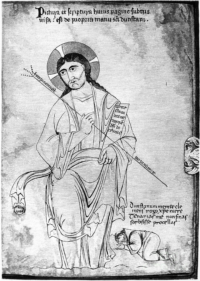 Saint Dunstan (924-988) Photograph by Granger
