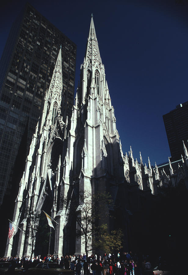 Saint Patricks Cathedral in The Late Afternoon Photograph by Tom Wurl