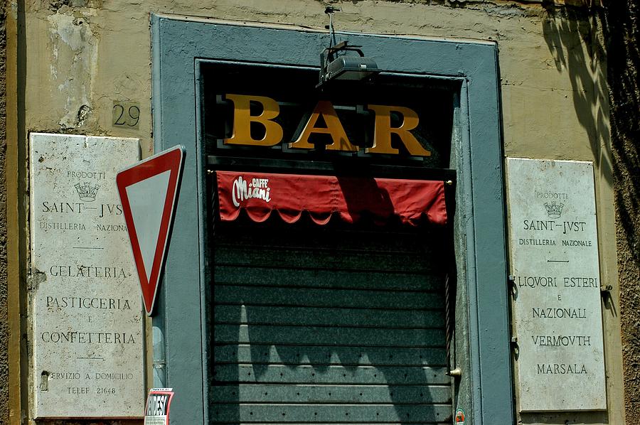 Saintly Bar Photograph by Joseph Yarbrough