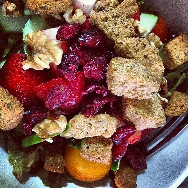 Healthy Photograph - Salad! #eatclean #healthy by Sabrina Gamig