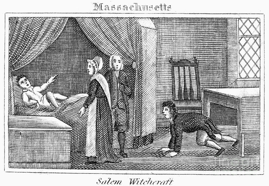 Salem Photograph - Salem Witchcraft, 1692 by Granger