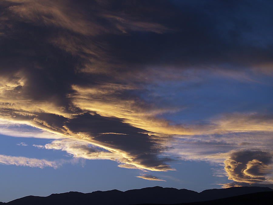 Saline Valley Sunset Photograph by Joe Schofield