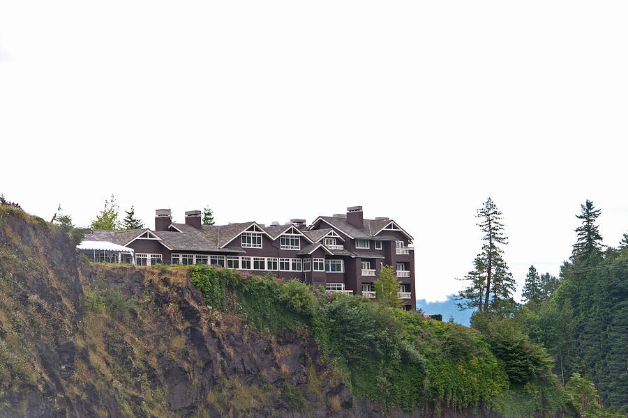 Landscape Photograph - Salish Lodge and Spa by Gerald Mitchell