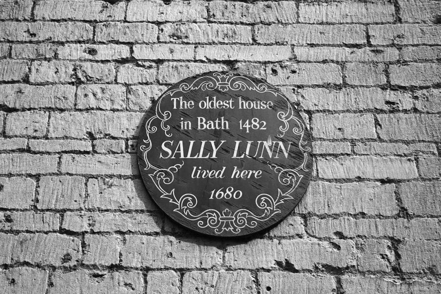 Sally Lunn Bath BW Photograph by Sydney Alvares Fine Art America