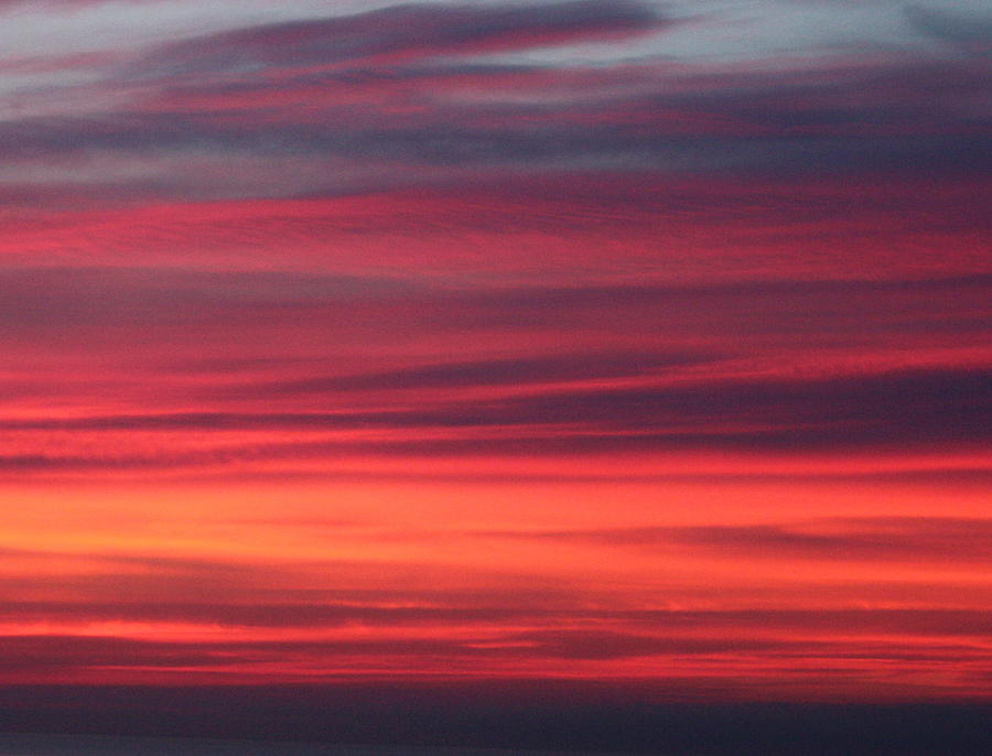 Salmon Sunset Photograph by Cathie Douglas