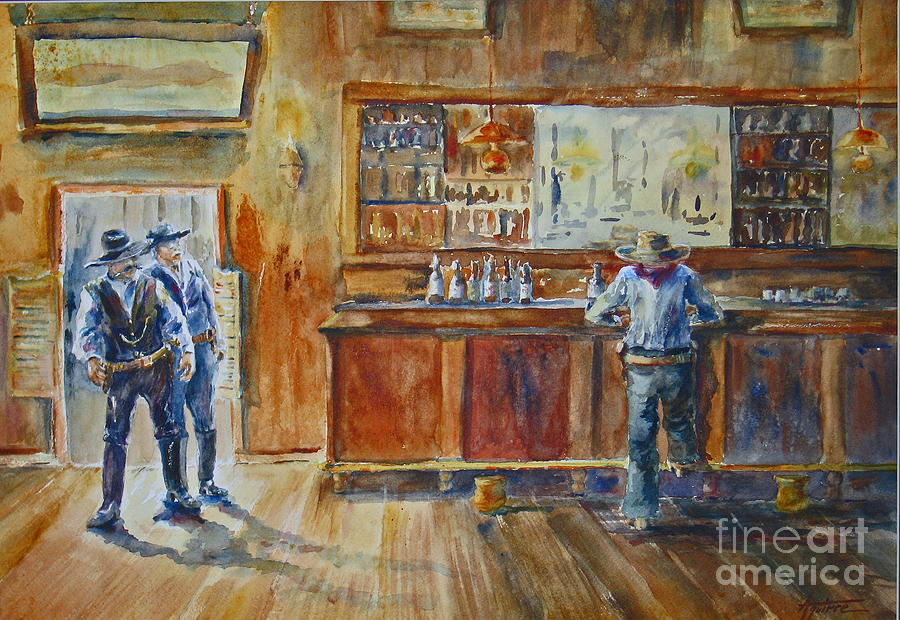 Old West Saloon Art 81