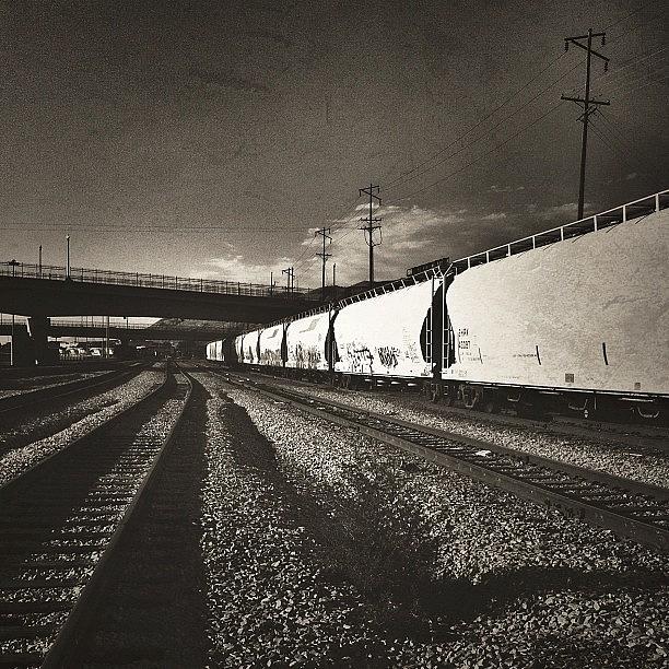 Salt Lake City Train Yard Photograph by Chris Holifield