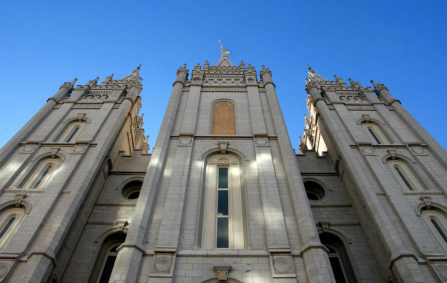 Architecture Photograph - Salt Lake Temple by David Lee Thompson