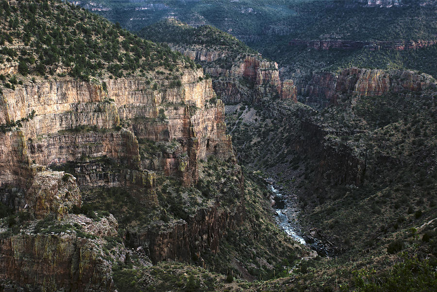 Salt River Canyon Photograph by Dave Dilli
