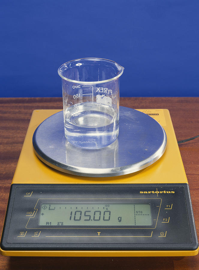 Scales Photograph - Salt Solution On Scales by Andrew Lambert Photography