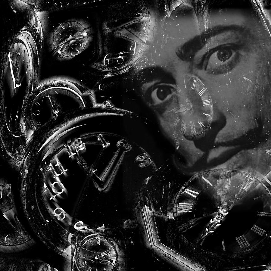 Salvador Dali Montage Photograph by Andrew Fare