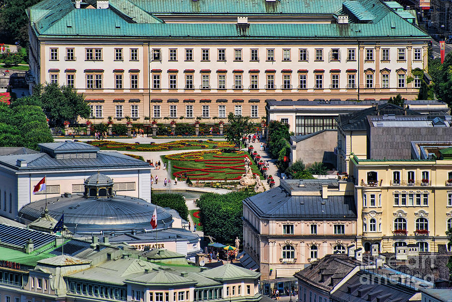 Architecture Photograph - Salzburg II Austria Europe by Sabine Jacobs