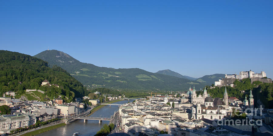 Salzburg skyline Photograph by Andrew  Michael