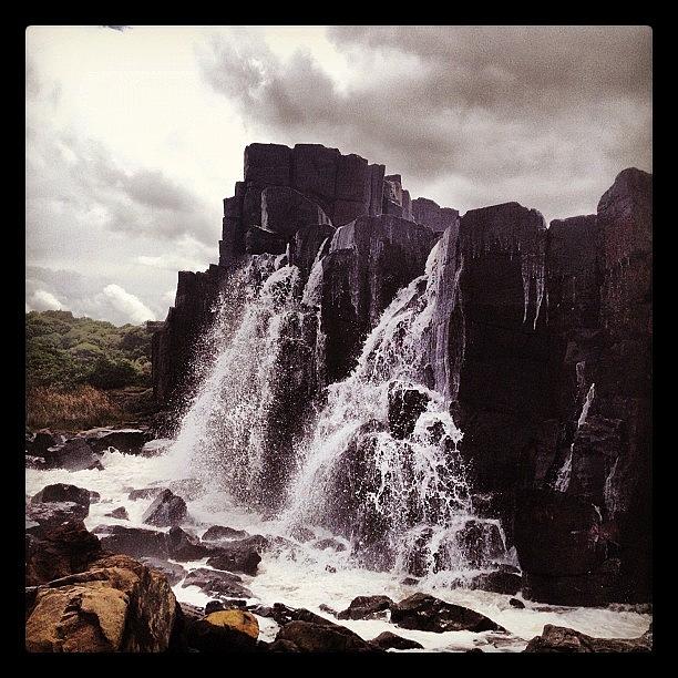 Instagrammer Photograph - Same Rocks In Recent Photos, Huge Storm by Shayle Graham