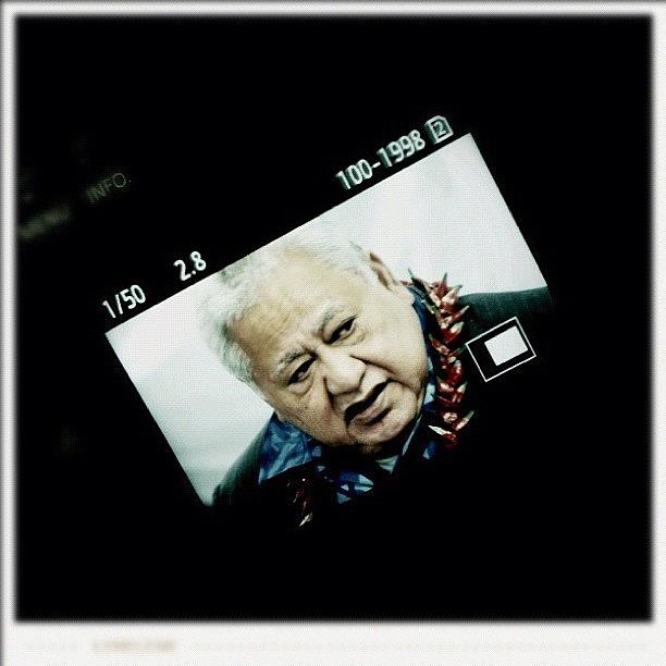 Politician Photograph - Samoan Prime Minister #fuda #fairfax by Luke Fuda