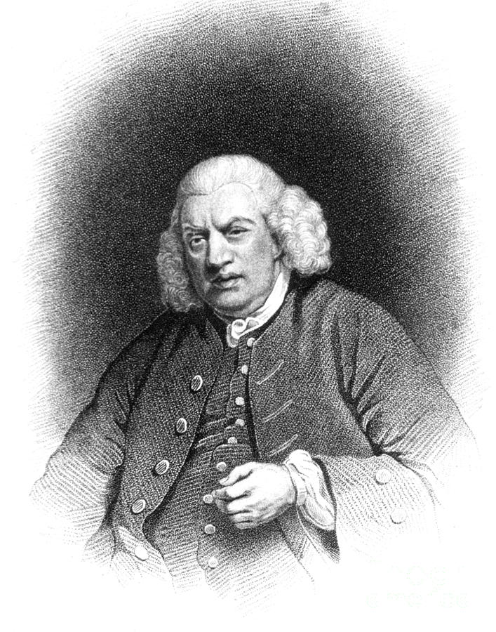 Samuel Johnson, English Author Photograph by Photo Researchers