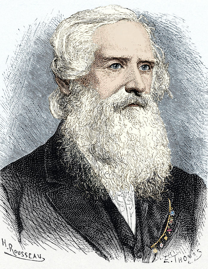 Portrait Photograph - Samuel Morse, Telegraph Inventor by Sheila Terry