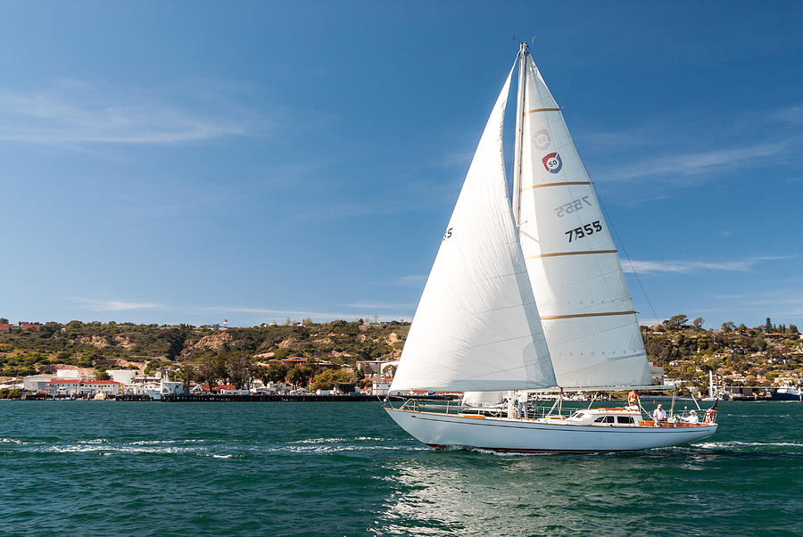 San Diego Sailboat One Photograph by Josh Whalen