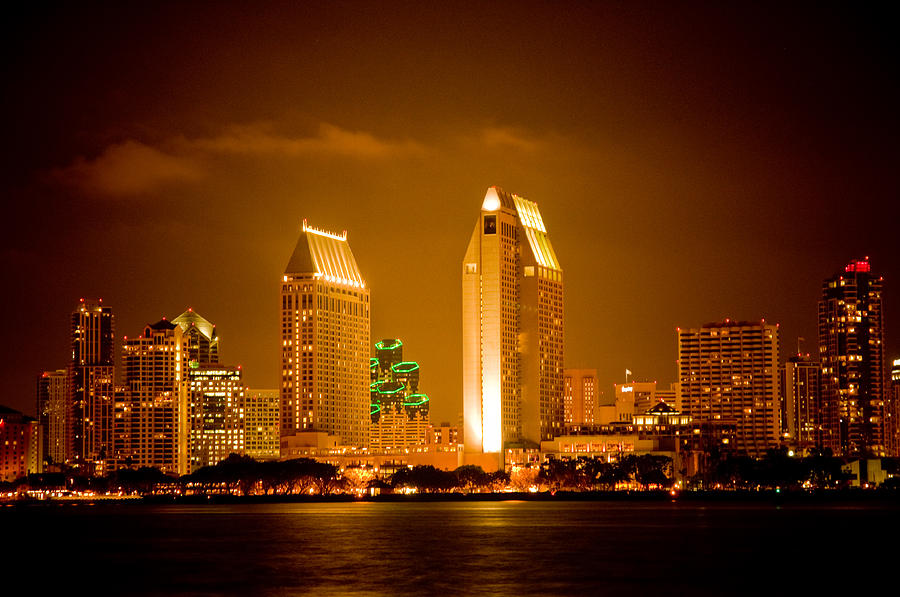 San Diego Skyline Photograph by Mickey Clausen