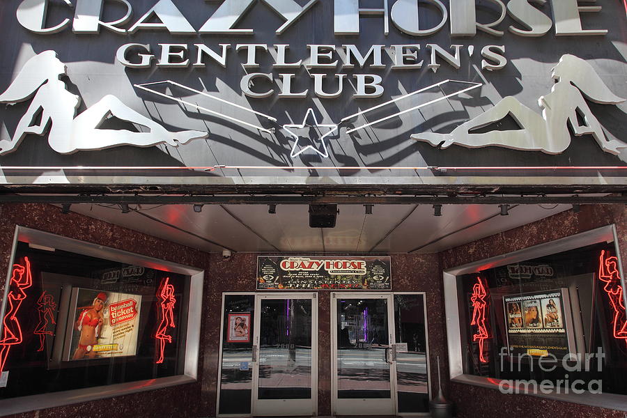 San Francisco Crazy Horse Gentlemen's Club on Market Street 5D17977