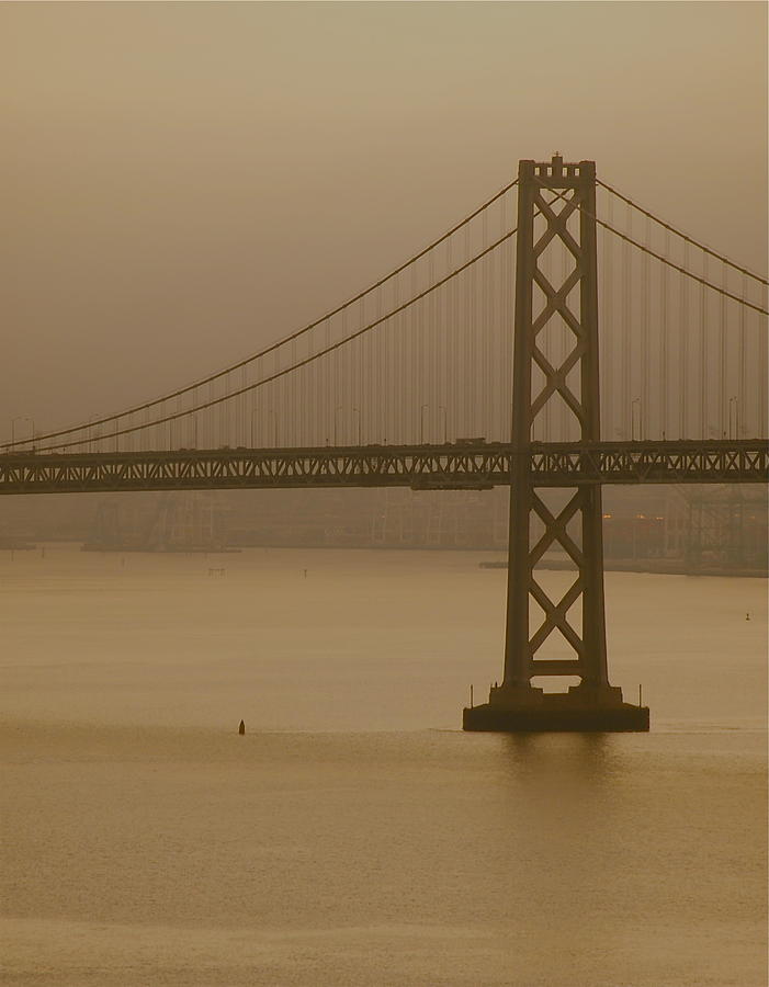 San Francisco Bay Bridge Photograph by Eric Tressler
