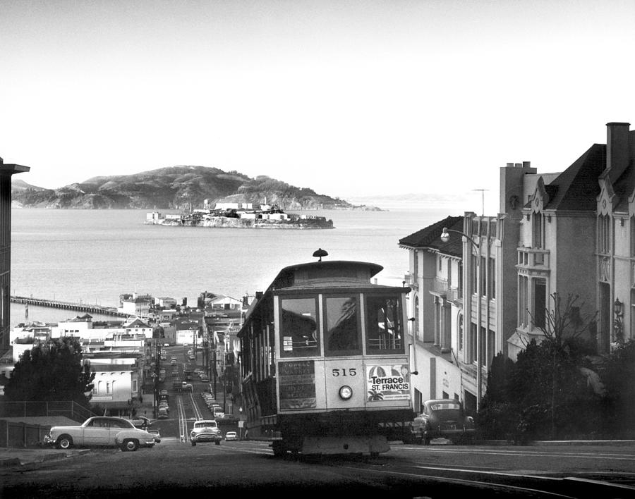 San Francisco Cable Car Photograph by Underwood Archives