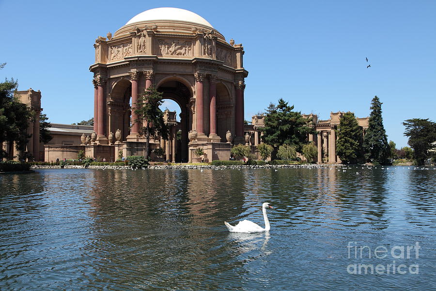 San Francisco Photograph - San Francisco Palace of Fine Arts - 5D18079 by Wingsdomain Art and Photography