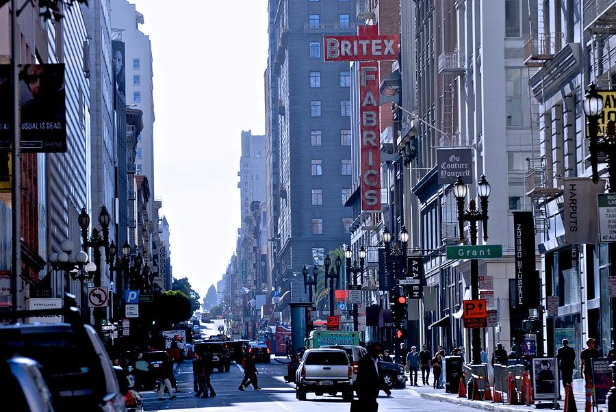 San Francisco Photograph - San Francisco Street by Eric Tressler