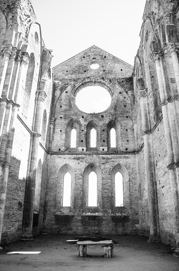 San Galgano Abbey Photograph by Ralf Kaiser